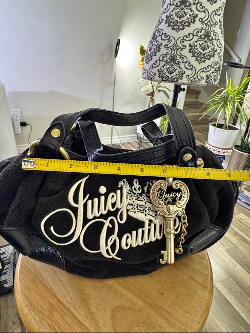 Y2K Juicy Couture Black Shoulder Bag new with tags